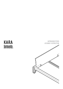 Manual Dormiente Kara Bed Frame