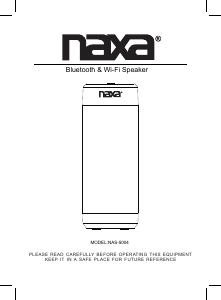 Manual Naxa NAS-5004 Speaker