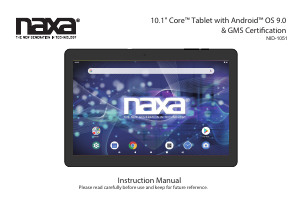Handleiding Naxa NID-1051 Tablet