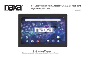 Handleiding Naxa NID-1052 Tablet