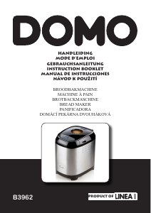 Manual Domo B3962 Bread Maker