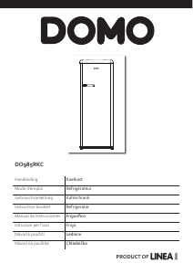Manual Domo DO985RKC Refrigerator