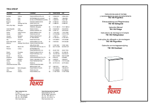 Manual de uso Teka TKI 190 Refrigerador