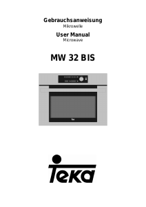 Manual Teka MW 32 BIS Microwave