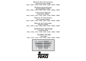 Handleiding Teka TUB 60 Afzuigkap
