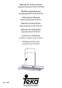 Bedienungsanleitung Teka DJ 90 INOX Dunstabzugshaube