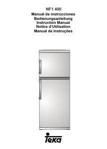 Manual Teka NF1 400 Fridge-Freezer