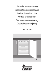 Bedienungsanleitung Teka TGI 120 1D Gefrierschrank