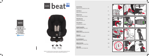 Manual de uso Casualplay Beat Fix Asiento para bebé
