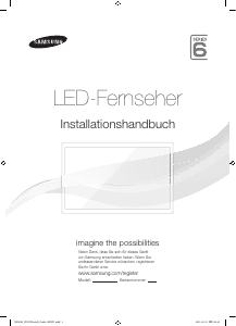 Bedienungsanleitung Samsung HG40EB690QB LED fernseher