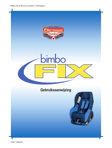 Handleiding Ellermeyer Bimbofix Autostoeltje