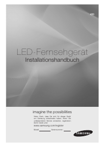 Bedienungsanleitung Samsung HG28ED450AW LED fernseher