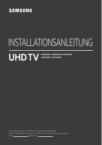 Bedienungsanleitung Samsung HG75EJ690UB LED fernseher