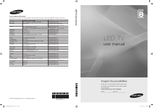 Manual Samsung UE46C8000XW LED Television