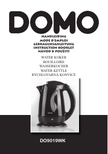 Bedienungsanleitung Domo DO9019WK Wasserkocher