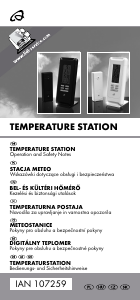 Manual Auriol IAN 107259 Weather Station