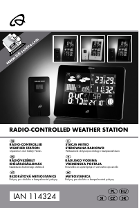 Návod Auriol IAN 114324 Meteostanica