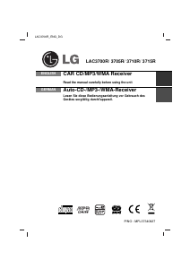 Manual LG LAC3710R Car Radio