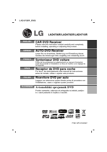 Manual LG LAD4700R Car Radio