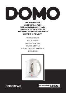 Manual Domo DO9032WK Kettle