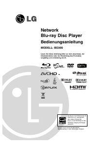 Bedienungsanleitung LG BD300 Blu-ray player