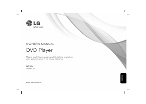 Manual LG DVX552H DVD Player