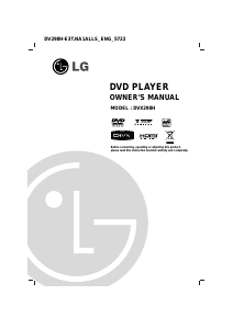 Manual LG DVX298H DVD Player