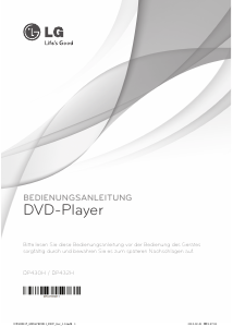 Bedienungsanleitung LG DP432H DVD-player