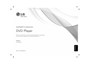 Manual LG DVX582H DVD Player