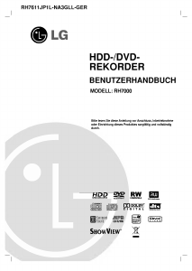 Bedienungsanleitung LG RH7000 DVD-player