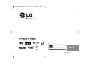 Handleiding LG DVX482H DVD speler