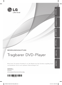 Bedienungsanleitung LG DP650B DVD-player