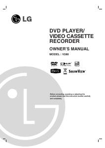 Manual LG V280B DVD-Video Combination