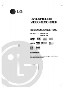 Bedienungsanleitung LG DVS7905S DVD-video Kombination