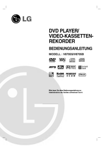 Bedienungsanleitung LG V8705B DVD-video Kombination