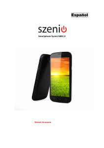 Manual de uso Szenio Syreni IPS-50DCII Teléfono móvil