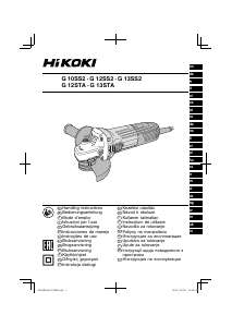 Használati útmutató Hikoki G 10SS2 Sarokcsiszoló