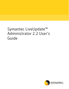 Manual Symantec LiveUpdate Administrator 2.2