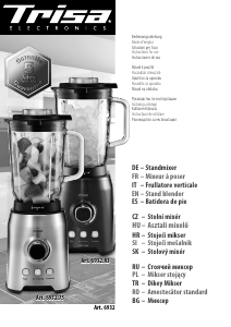 Instrukcja Trisa Master Mix Blender