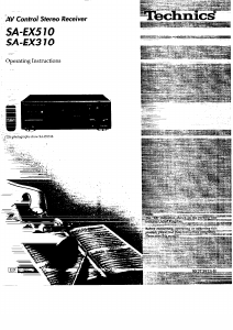 Handleiding Technics SA-EX510 Receiver