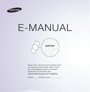 Bedienungsanleitung Samsung UE32ES6750S LED fernseher