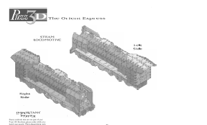 Manual Puzz3D Orient Express 3D Puzzle