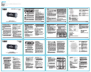 Manual de uso Naxa NAS-3091 Altavoz