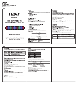 Manual Naxa NAS-3092 Speaker