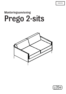 Brugsanvisning Mio Prego Sofa