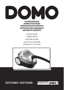 Manual Domo DO7249S Vacuum Cleaner