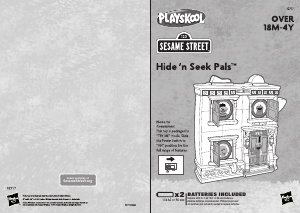 Handleiding Hasbro Sesame Street Hide-n-Seek Pals