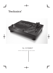 Priručnik Technics SL-1210MK7 Okretni tanjur iz mikrovalne pećnice