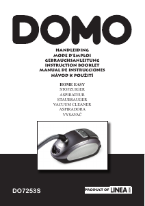Manual de uso Domo DO7253S Aspirador