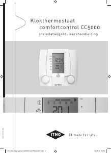 Handleiding Cenvax CC5000 ComfortControl Thermostaat